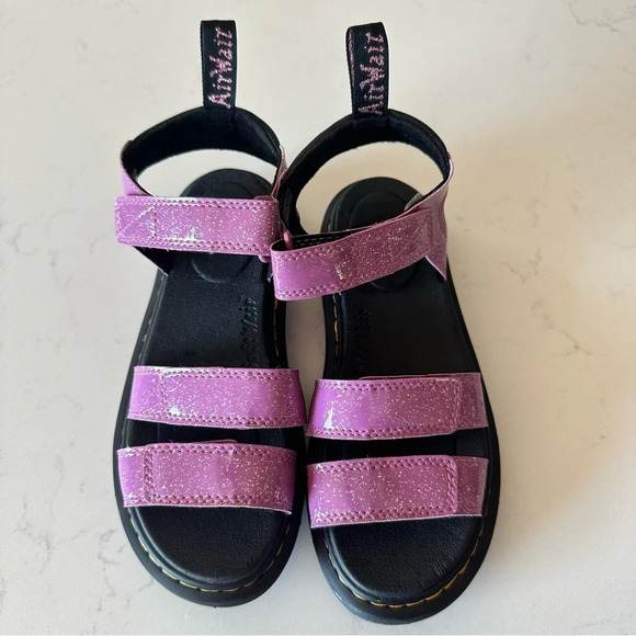 Dr. Martens Klaire Pink Glitter Sandals size: 5 - Picture 2 of 6
